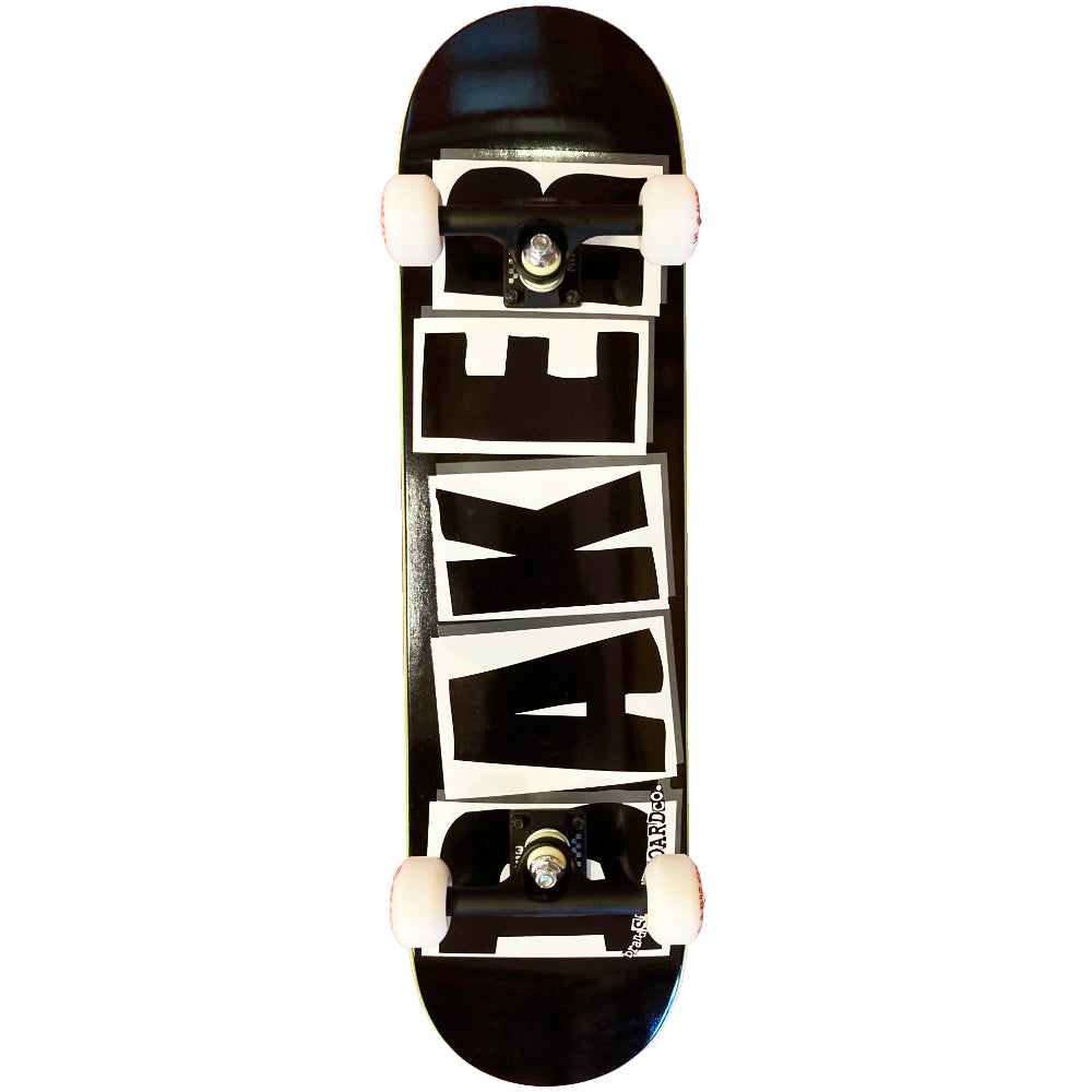 Baker Skateboard Complete – 8.475” Deck, Independent Trucks, Triclops Wheels, ABEC 5 Bearings, Ready To Ride