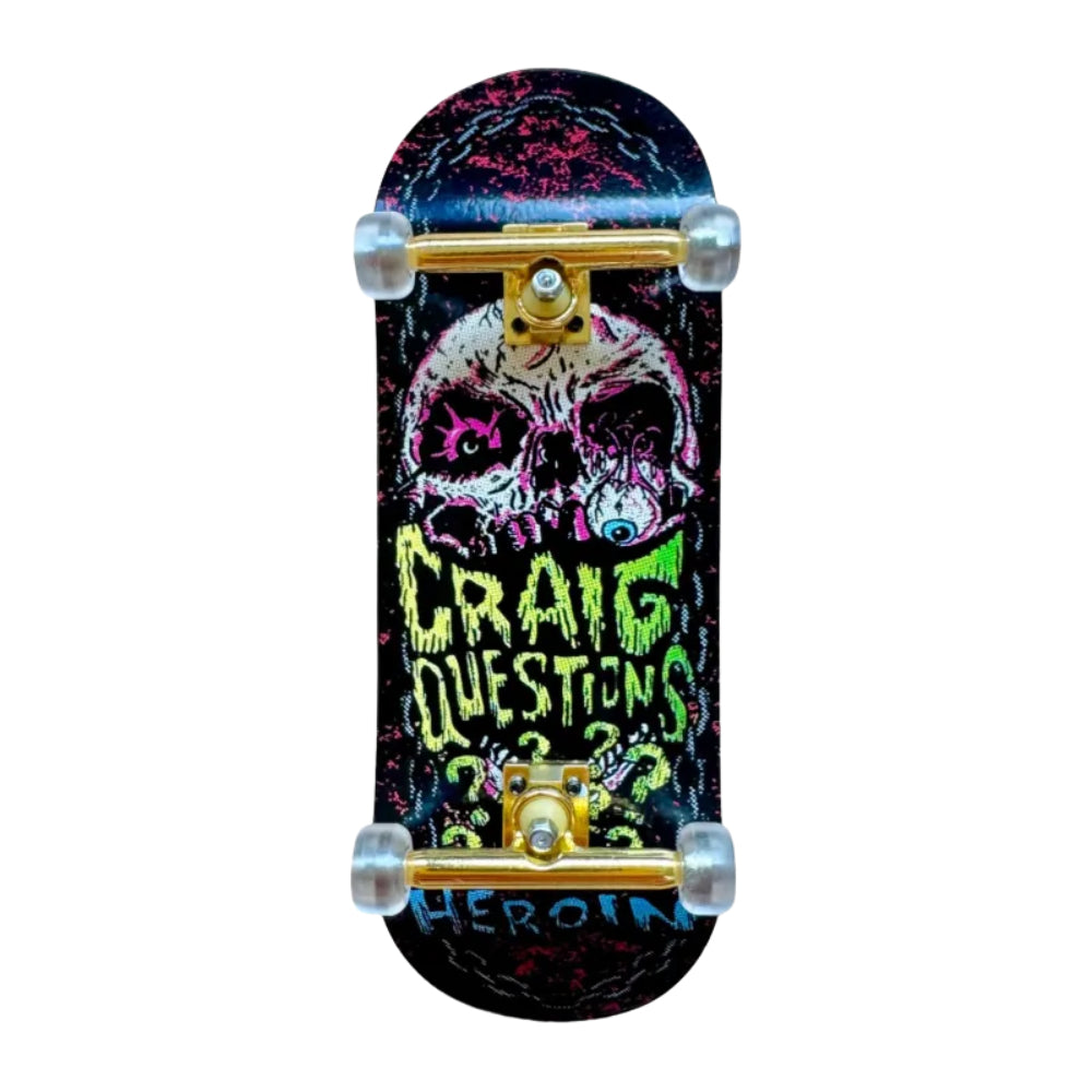 CustomFB x Heroin Craig Questions - Fingerboard Complete