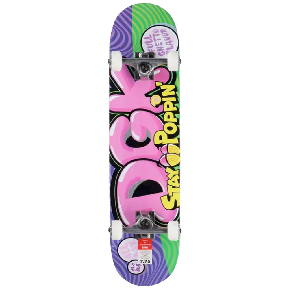 DGK Stay Poppin' 7.5 - Skateboard Complete