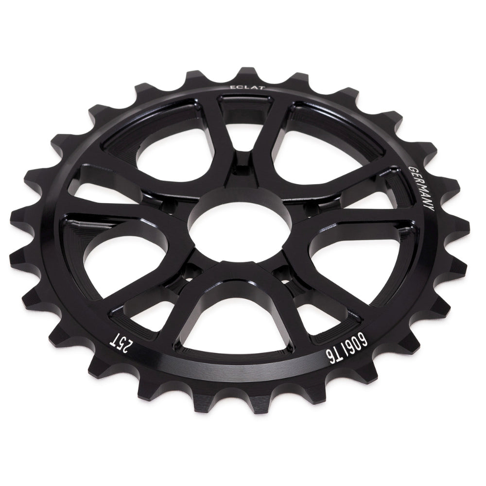 Eclat RS Sprocket Black 28T Angle