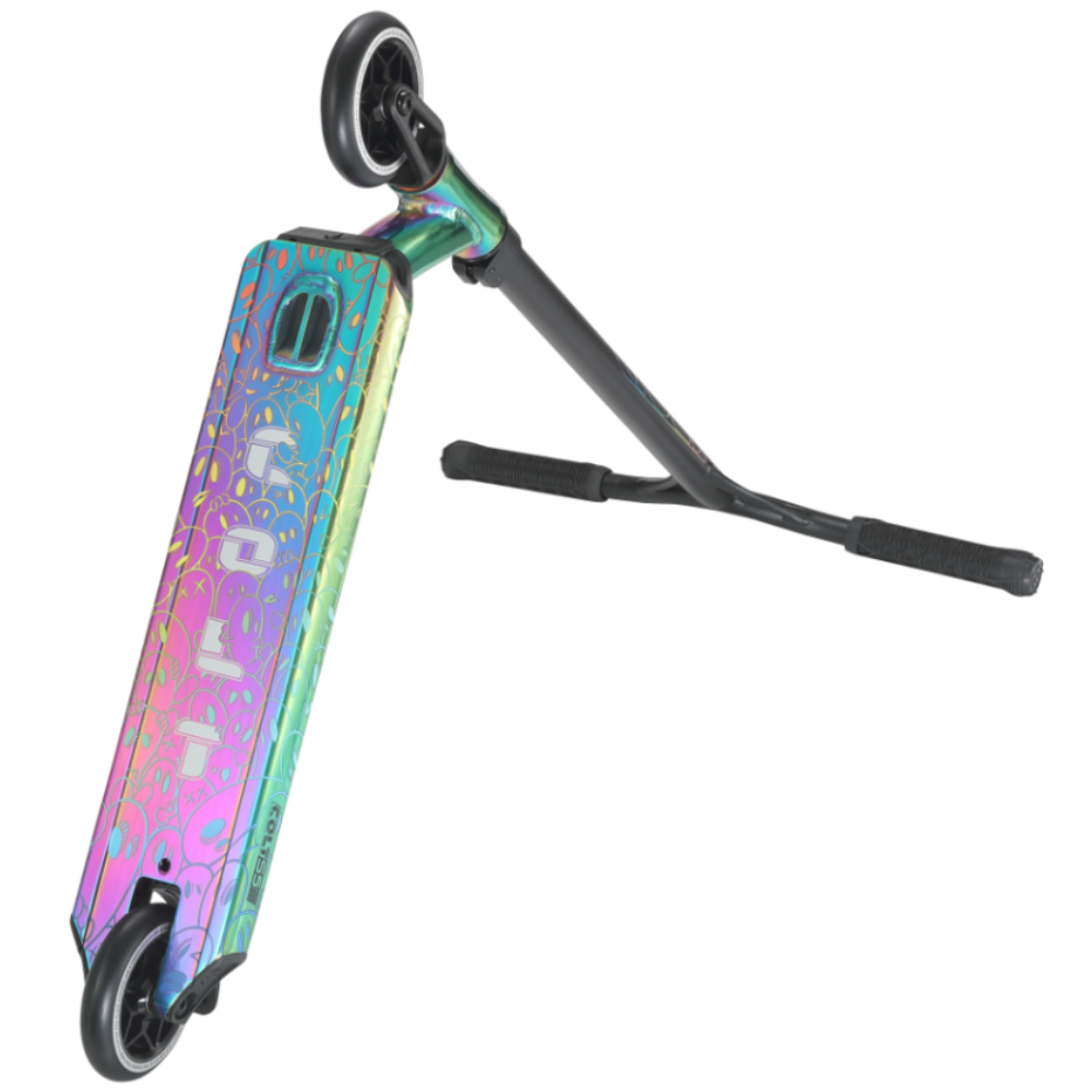 Envy Colt S5 Freestyle Scooter Complete Oil Slick Flipped