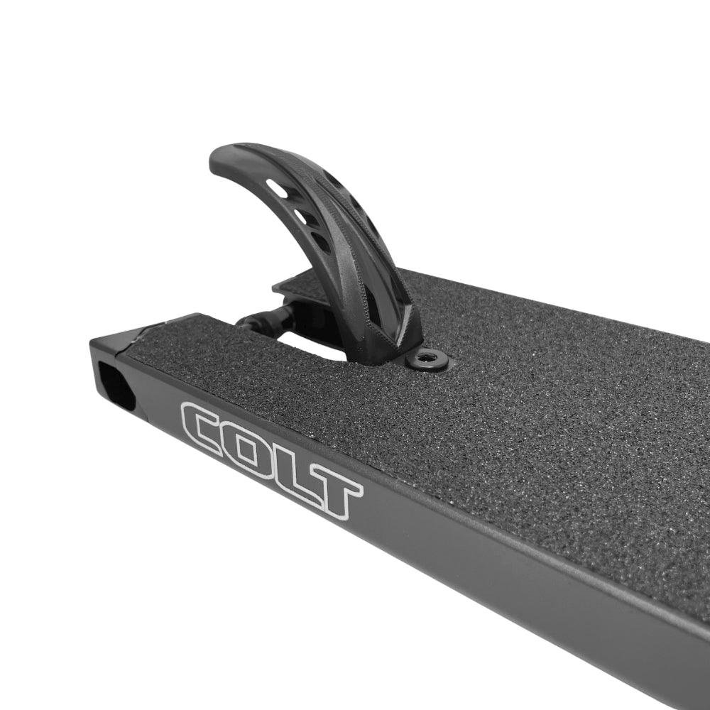 Envy Colt S6 Hybrid Scooter Deck Black Squared Back With Aluminium Deck Plugs