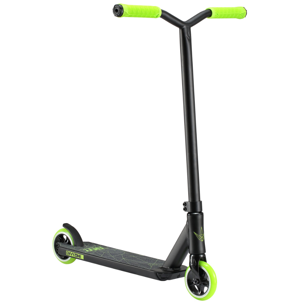 Envy One S3 2024 Colorway Scooter Complete Lime Angle View