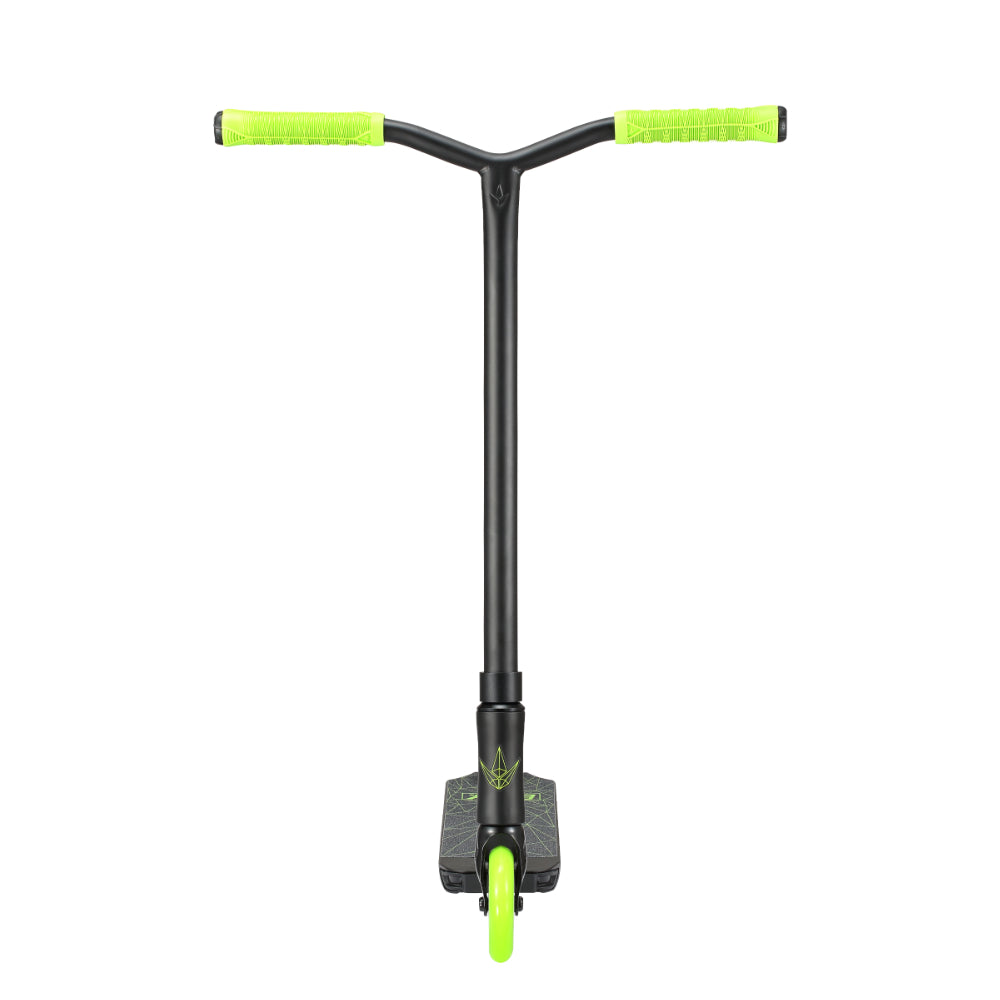 Envy One S3 2024 Colorway Scooter Complete Lime Front Steel Bar