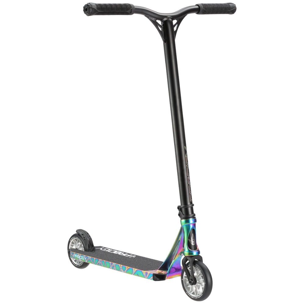 Envy Prodigy X Park Freestyle Scooter Complete Oil Slick New And Improved 10th Version
