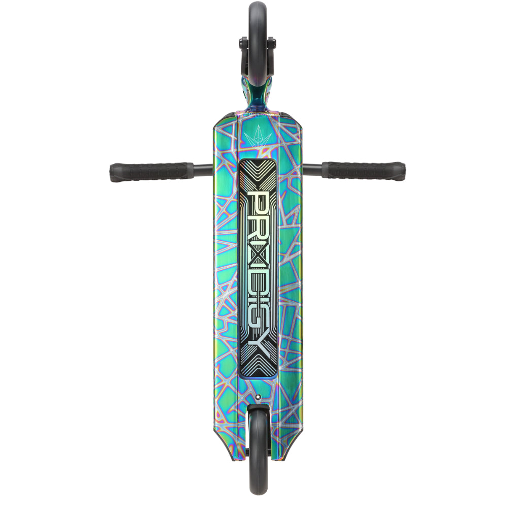 Envy Prodigy X Scooter Complete Oil Slick Neo Chrome Bottom Design