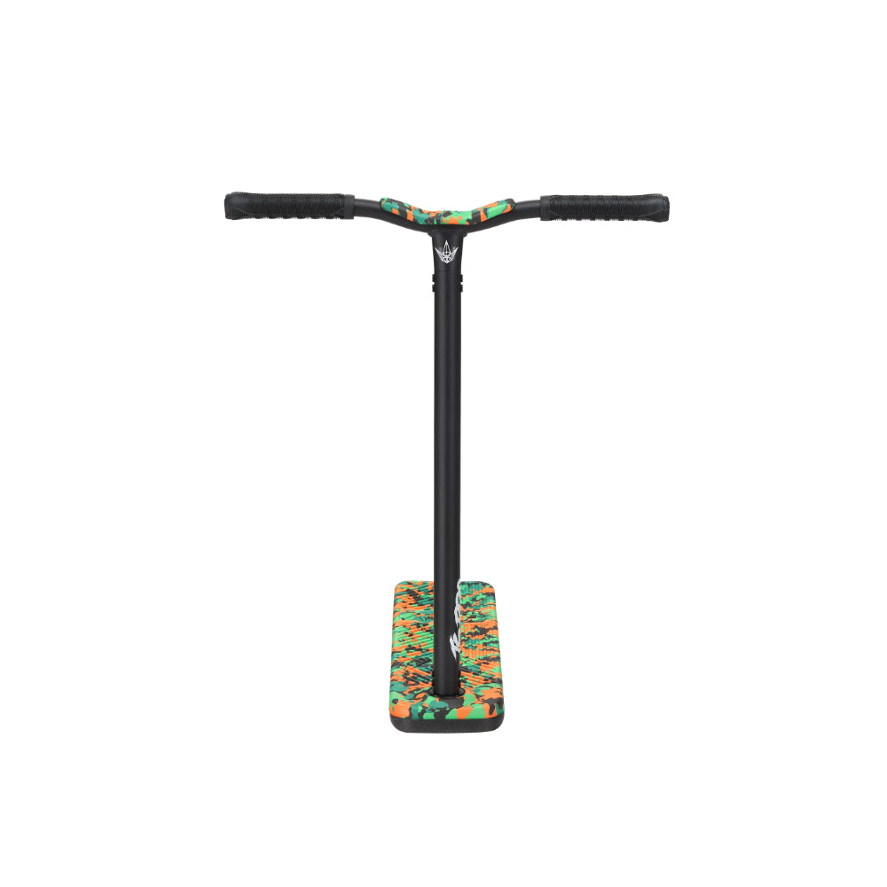 Envy TS PRO 6in Trampoline Scooter Orange Camo Front