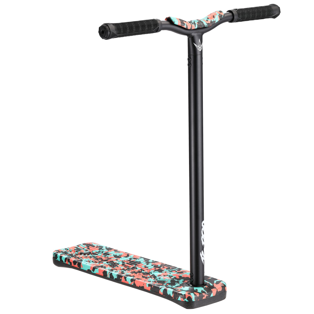 Envy TS PRO 6in Trampoline Scooter Teal Camo Angle