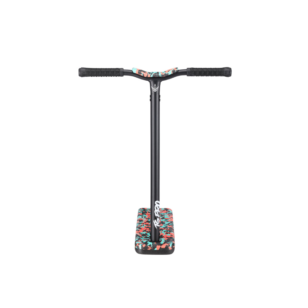 Envy TS PRO 6in Trampoline Scooter Teal Camo Front