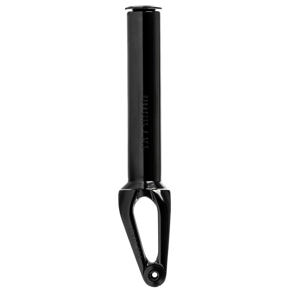 Ethic DTC Heracles Steel 12STD SCS Freestyle Scooter Fork Black Mirror Side View