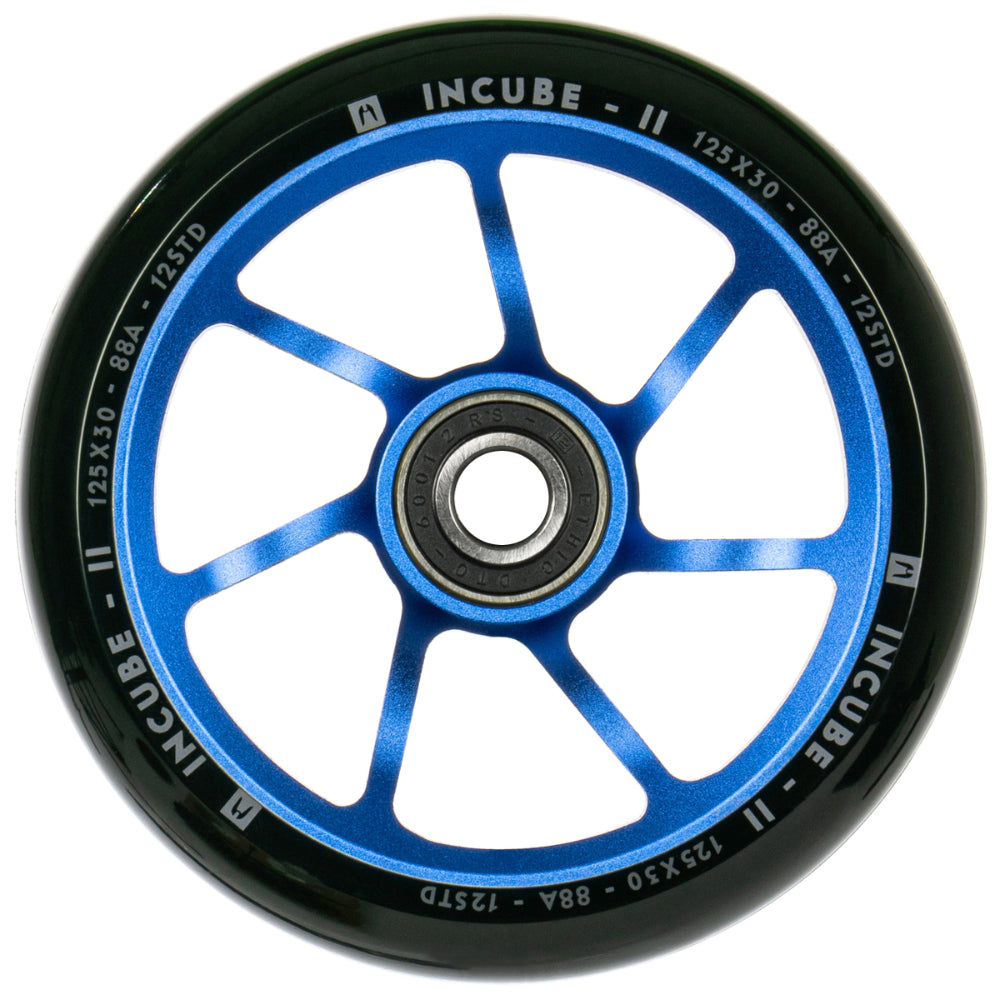 Ethic DTC Incube V2 12STD 125x30mm Scooter Wheels Blue