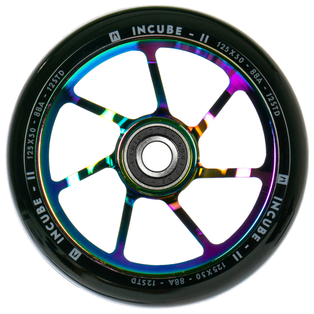 Ethic DTC Incube V2 12STD 125x30mm Scooter Wheels Neo Chrome