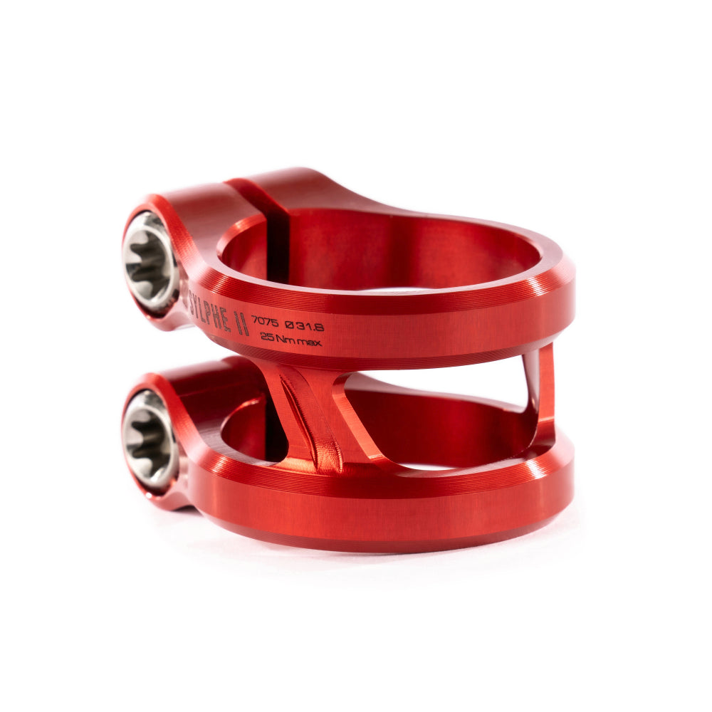 Ethic DTC Sylphe V2 Scooter Clamp Red