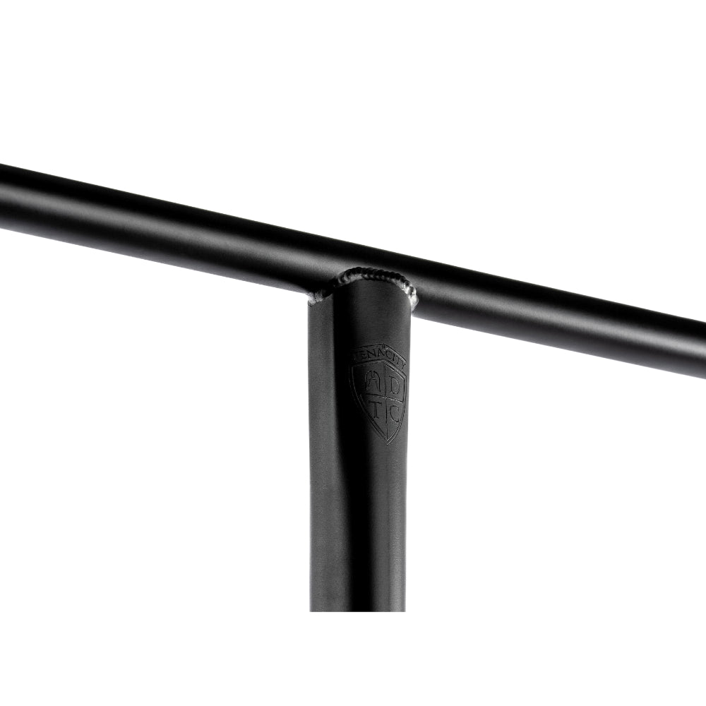 Ethic DTC Tenacity V2 Multi Butted Light Freestyle Scooter T Bars Angle Logo