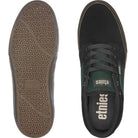 Etnies Barge LS Shoes Black / Brown / Green Top Bottom View