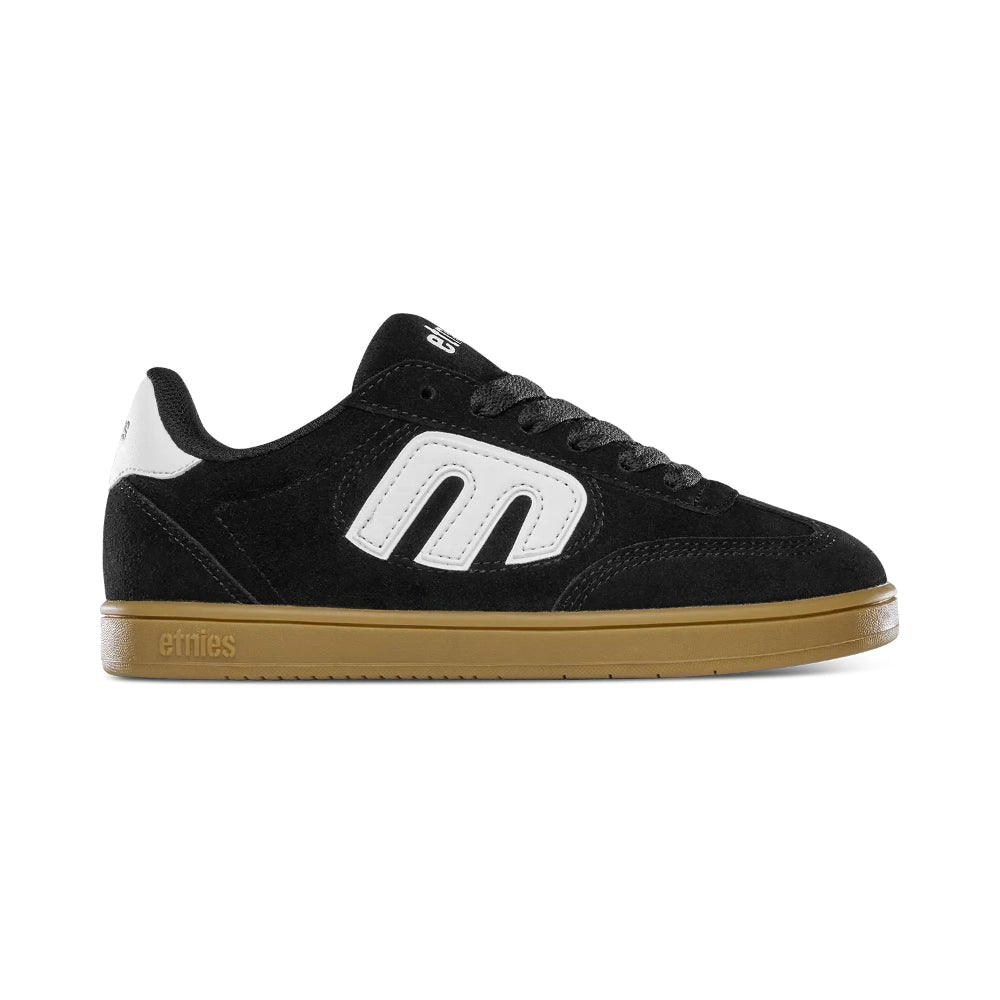 Etnies Kids Locut Shoes Black / Gum / White Side View