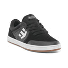 Etnies Kids Marana Black/Gum/White Shoes Angle View