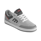 Etnies Kids Marana Grey/Grey/Red Shoes Angle View