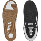 Etnies Locut Shoes Black Bottom / Top View