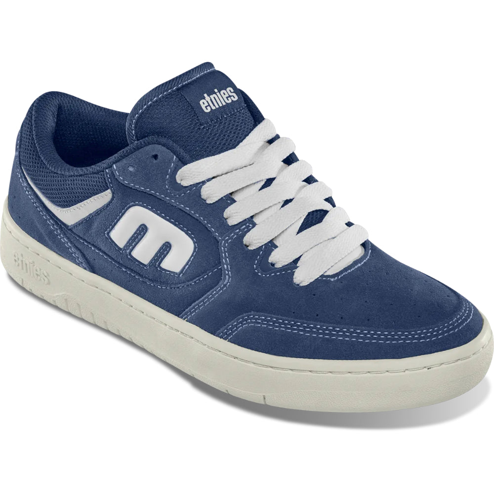 Etnies Loot Navy / White Shoes Angle View