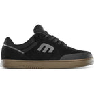 Etnies Marana Michelin Black / Gum / Dark Grey Shoes Side View With Suede Upper