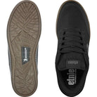 Etnies Marana Michelin Black / Gum / Dark Grey Shoes. Top And Bottom View With Michelin Outsole