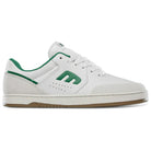 Etnies Marana Michelin White/White/Green Shoes Side View