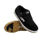 Etnies Loot Black / White Shoes Pair Angle View