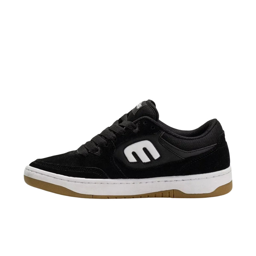 Etnies Loot Black / White Shoes Side Left