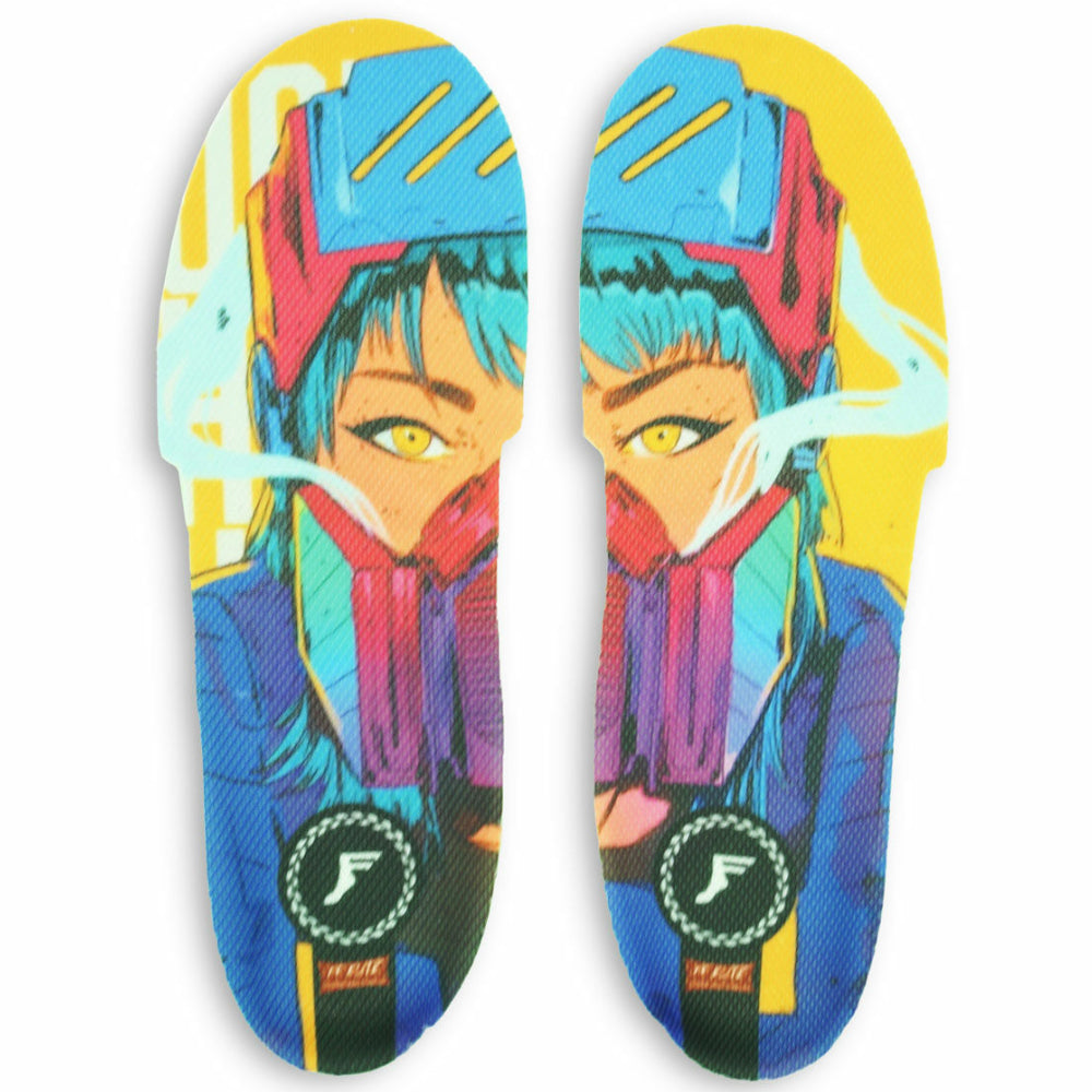 FP Gamechangers Custom Orthotics Elite Diber Kato Cyber Girl Insole