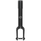 Fuzion Paradox Scooter Fork In Black.  Strong, light, & compatible. Fuzion has re-enter the fork game with an absolute monster that should set a new standard in the industry. 