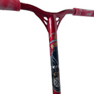 Fuzion Reaper Red White Custom Scooter Bars