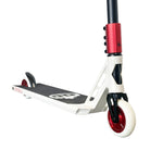 Fuzion X Trynyty 2.0 White Street Custom Scooter Close Up