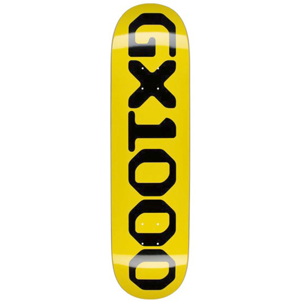 GX1000 OG Logo Yellow Dip 8.375 - Skateboard Deck