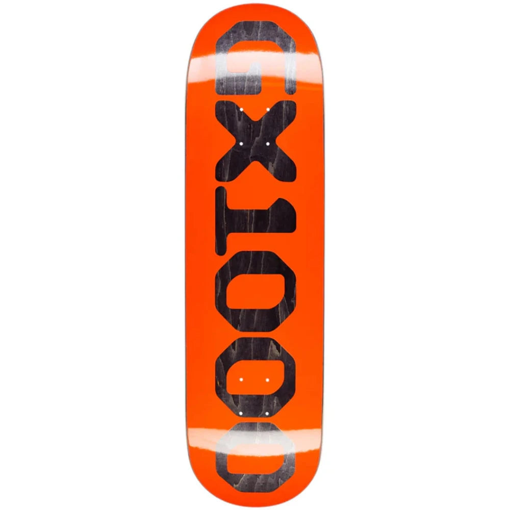 GX1000 OG Logo Orange Dip 8.625 - Skateboard Deck