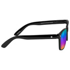 Glassy Leonard Polarized Black / Color Mirror Sunglasses Aide View