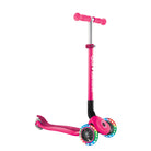 Globber Primo Foldable With Lights 3-wheels Scooter Complete Deep Pink