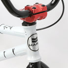 Haro Mid City Pearl White BMX Complete Headtube Logo