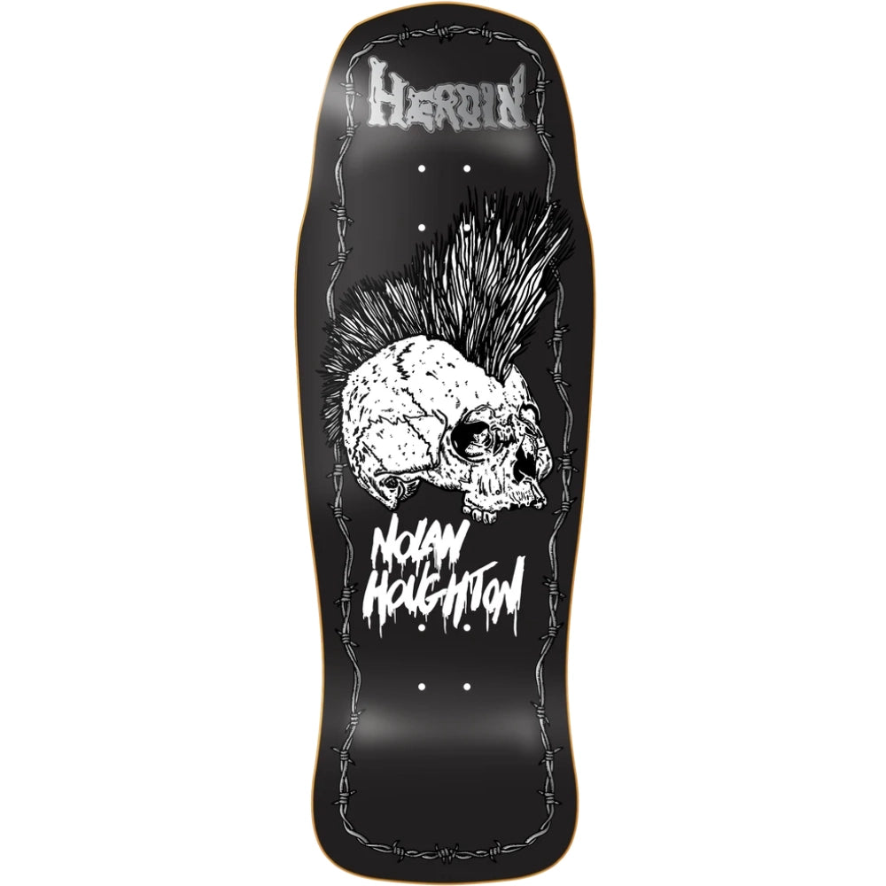 Heroin Nolan Houghton K02 Skull 10.25 - Skateboard Deck