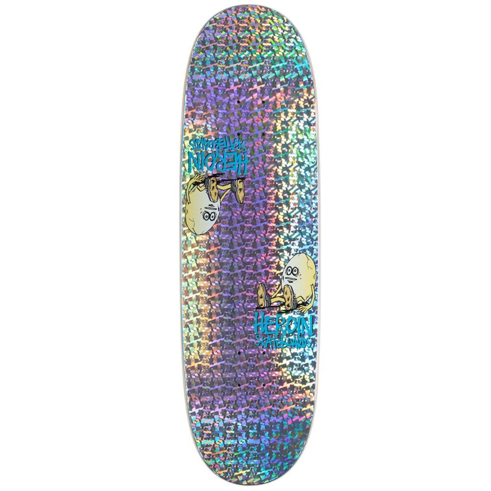 スケートボード HEROIN SYMMETRICAL HOLO EGG 9.25 Heroin Symmetrical Holo Egg 9.25 - Skateboard Deck – Versus