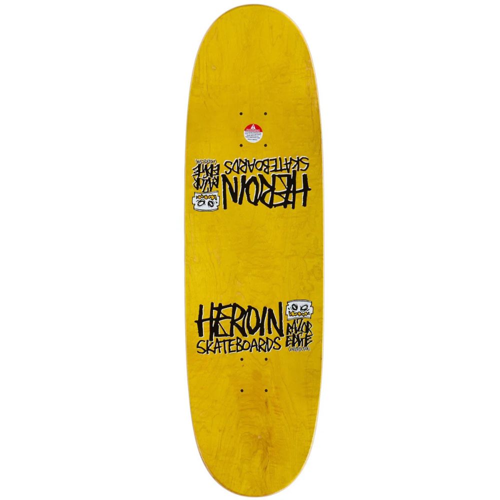 スケートボード HEROIN SYMMETRICAL HOLO EGG 9.25 Heroin Symmetrical Holo Egg 9.25 - Skateboard Deck – Versus Pro Shop