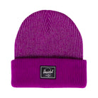 Herschel Kids Elmer Reflective Ribbed Beanie Clover Front