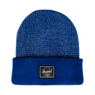 Herschel Kids Elmer Reflective Ribbed Beanie Nautical Blue Front