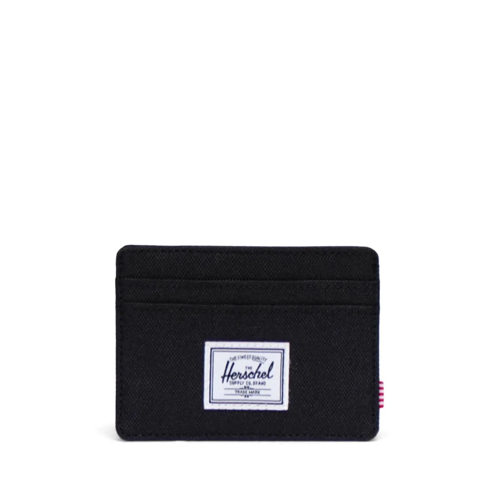 Herschel Charlie Cardholder Black Front