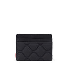 Herschel Charlie Quilted Capsule Cardholder Black Back View
