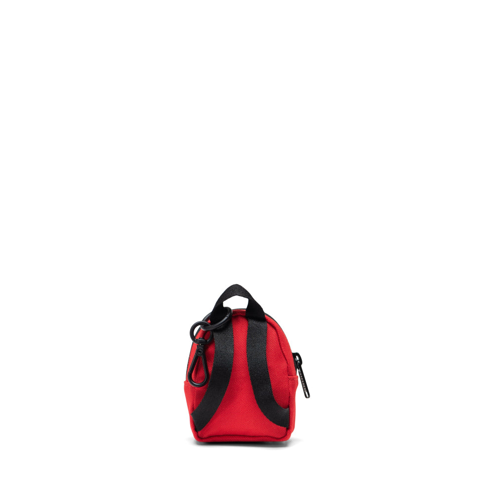 Herschel Classic Backpack Bag Charm Bright Red Back View