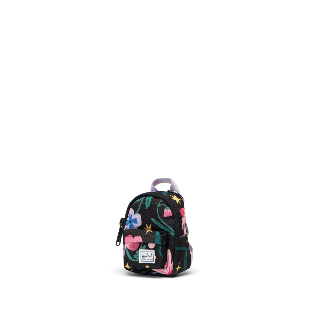Herschel Classic Backpack Bag Charm Color Enchanted Garden Angle View