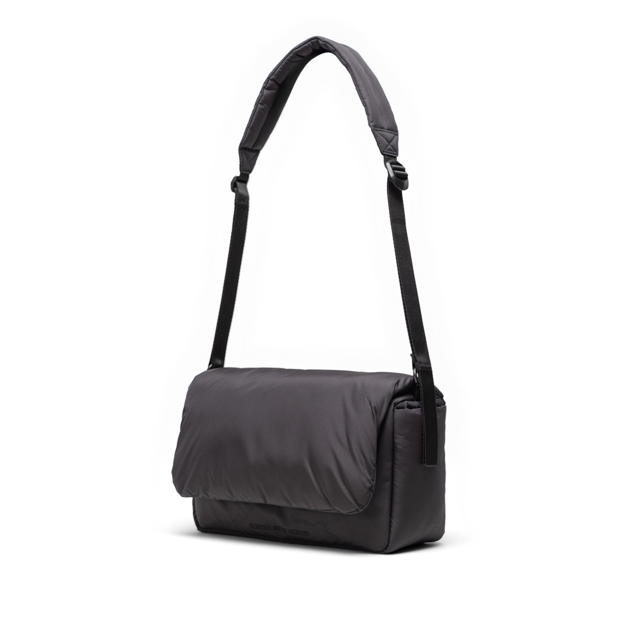 Herschel Cloudform Crossbody Bag Black Angle View