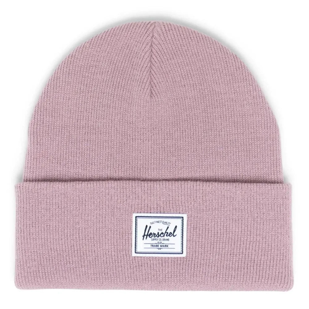 Herschel Elmer Beanie Heather Ash Rose Front