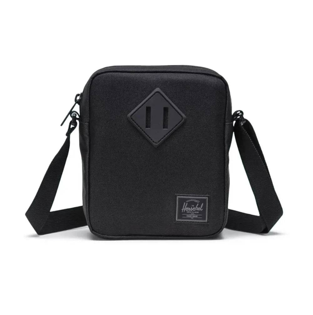 Herschel Heritage Crossbody Bag Black Tonal Front